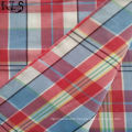 100% Cotton Poplin Woven Yarn Dyed Fabric for Shirts/Dress Rls32-8